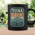 マグロクルーレトロフィッシングシーフードユーモアデザイン コーヒーマグ ギフトのアイデア