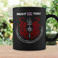 ムエタイ キックボクシング タイ 長袖tシャツ コーヒーマグ ギフトのアイデア