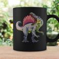 リアルなスピノサウルス 恐竜 先史時代の野生動物 長袖tシャツ コーヒーマグ ギフトのアイデア