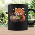 レッサーパンダ ラーメン かわいいレッサーパンダ コーヒーマグ ギフトのアイデア