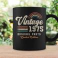 ヴィンテージ1975年、誕生年51年 レトロ コーヒーマグ ギフトのアイデア