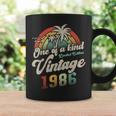 ヴィンテージ1986バースデー40年パームツリー コーヒーマグ ギフトのアイデア