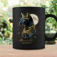 古代エジプト エジプト神 猫 エジプト学 ツタンカーメンバステット コーヒーマグ ギフトのアイデア