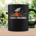 地球 マグマ、溶岩、火山、地学 コーヒーマグ ギフトのアイデア