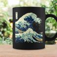 大波 葛飾北斎 名画 おしゃれ 長袖tシャツ コーヒーマグ ギフトのアイデア