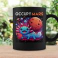 宇宙のかわいいaxolotl 占拠 火星 銀河f カワイイ コーヒーマグ ギフトのアイデア