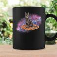 宇宙の猫とピザ コーヒーマグ ギフトのアイデア