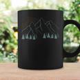 山の自然をモチーフにした登山用の山と森プリント コーヒーマグ ギフトのアイデア