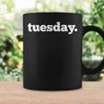 曜日 Tuesday Minimalistic 長袖tシャツ コーヒーマグ ギフトのアイデア