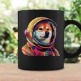 柴犬 面白いtシャツ 犬 宇宙飛行士 かわいい メンズ 子供 おもしろ 服 グッズ ネタ 犬好き コーヒーマグ ギフトのアイデア