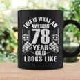 男性、女性、78歳の誕生日への78歳の誕生日プレゼント コーヒーマグ ギフトのアイデア