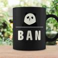 面白い 「Ban」おもしろギャグ-ジョーク 漢字 ばん 文字入り コーヒーマグ ギフトのアイデア
