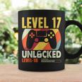 面白い17歳の誕生日 17歳 ギフト レベル17 アンロック コーヒーマグ ギフトのアイデア