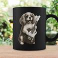 面白いtシャツ キャバリア 犬 ギター イヌ メンズ 犬好き グッズ かわいい おもしろ 面白い 服 ネタ コーヒーマグ ギフトのアイデア
