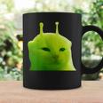 面白いエイリアン 猫 ミーム Glerp Glorp Zep Zep コーヒーマグ ギフトのアイデア