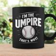 面白い野球審判シャツ メンズ I Am The Umpire コーヒーマグ ギフトのアイデア