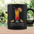 鮮やかなテキーラの日の出ドリンクイラスト コーヒーマグ ギフトのアイデア