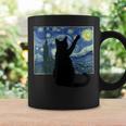 黒猫 星月夜 コーヒーマグ ギフトのアイデア