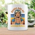 Audiobook Lover Bookish Audiobooked Books Are My Soundtrack Graphic Print Coffee Mug Gifts ideas