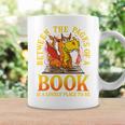 Book Dragon Reader Reading Books Library Literacy Graphic Print Coffee Mug Gifts ideas