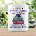 Book Lover I'm The Type Of Happy Woman With Coffee And Books Graphic Print Coffee Mug Gifts ideas Book Lover I'm The Type Of Happy Woman With Coffee And Books Graphic Print Coffee Mug Gifts ideas