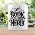 Book Nerd Books Reading Bookworm Bibliophile Graphic Print Coffee Mug Gifts ideas