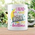 Book Reading I Read Past My Bedtime Raglan Baseball Tee Graphic Print Coffee Mug Gifts ideas