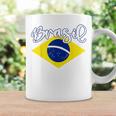 Brazilian Flag Colors National Brazil Brasil コーヒーマグ ギフトのアイデア