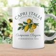 Capri Italia レモン 旅行 カンパニア ティレニア海 イタリア コーヒーマグ ギフトのアイデア