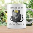 Cozy Mystery Book Lover You Had Me At Murder Mystery Graphic Print Coffee Mug Gifts ideas