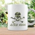 Evil Old Man 迷彩スカルバックプリント コーヒーマグ ギフトのアイデア