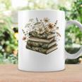 Floral Boho Flowers Books Camo Teacher Wildflowers Reading Graphic Print Coffee Mug Gifts ideas