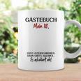 Guest Book 18th Birthday Guest List 18 Years Girl Boy Graphic Print Coffee Mug Gifts ideas