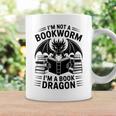 I'm Not a Bookworm I'm a Book Dragon Fantasy Readers Fun Graphic Print Coffee Mug Gifts ideas