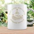 Just A Girl Who Loves Horror Novels Book Lover Graphic Print Coffee Mug Gifts ideas