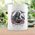 Morally Grey Book Club Gothic Skeleton And Raven Vintage Premium Tri-Blend Graphic Print Coffee Mug Gifts ideas Morally Grey Book Club Gothic Skeleton And Raven Vintage Premium Tri-Blend Graphic Print Coffee Mug Gifts ideas