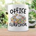 Officeurvivor かわいいアヒルの付箋 ユーモア 長袖tシャツ コーヒーマグ ギフトのアイデア