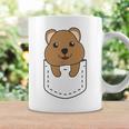 Quokka In Pocket かわいいクオッカ 胸ポケットクオッカ コーヒーマグ ギフトのアイデア