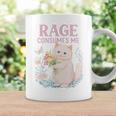 Rage Consumes Me キュート 怒っている猫 面白い 皮肉なミーム コーヒーマグ ギフトのアイデア