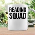 Reader Book Lover Reading Squad Graphic Print Coffee Mug Gifts ideas