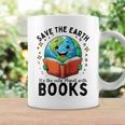 Save Earth It's Only Planet With Books Reader Earth Day Raglan Baseball Tee Graphic Print Coffee Mug Gifts ideas