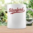 Stanford California Ca ビンテージスポーツグラフィック コーヒーマグ ギフトのアイデア