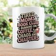Tired Moms Book Club Coffee Sarcasm Jokes Dad Humor Premium Tri-Blend Graphic Print Coffee Mug Gifts ideas