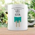 Never Underestimate The Power Of A Girl With A Book RBG Graphic Print Coffee Mug Gifts ideas
