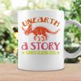 Unearth a Story Summer Reading 2026 Triceratops Dino Book Premium Tri-Blend Graphic Print Coffee Mug Gifts ideas Unearth a Story Summer Reading 2026 Triceratops Dino Book Premium Tri-Blend Graphic Print Coffee Mug Gifts ideas