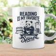 Women's Book Lover Bookish Panda Reading Is My Favorite Sport Graphic Print Coffee Mug Gifts ideas Women's Book Lover Bookish Panda Reading Is My Favorite Sport Graphic Print Coffee Mug Gifts ideas