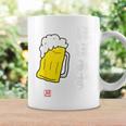 「ビール 酒 ほぼみず 飲み」面白い 筆文字 ユーモア満点 背面に文字入りデザイン おもしろ プリント コーヒーマグ ギフトのアイデア
