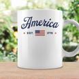 ヴィンテージ アメリカ国旗 Usa 4Th Of July American Flag Patriotic コーヒーマグ ギフトのアイデア