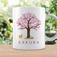 柴犬 和 桜 桜 花 木 春 コーヒーマグ ギフトのアイデア