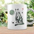 猫 和 着物 日本 伝統 ママ パパ キッズ コーヒーマグ ギフトのアイデア